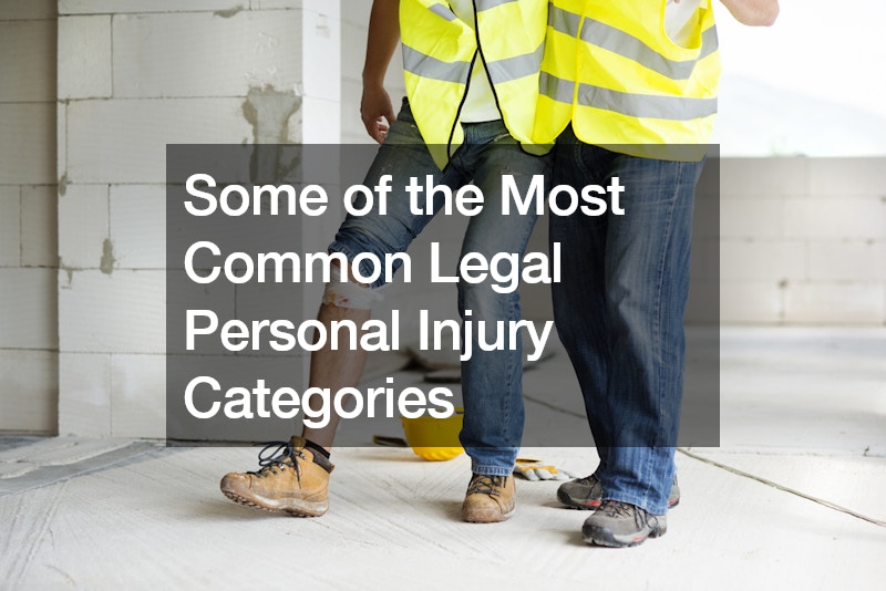 Some of the Most Common Legal Personal Injury Categories